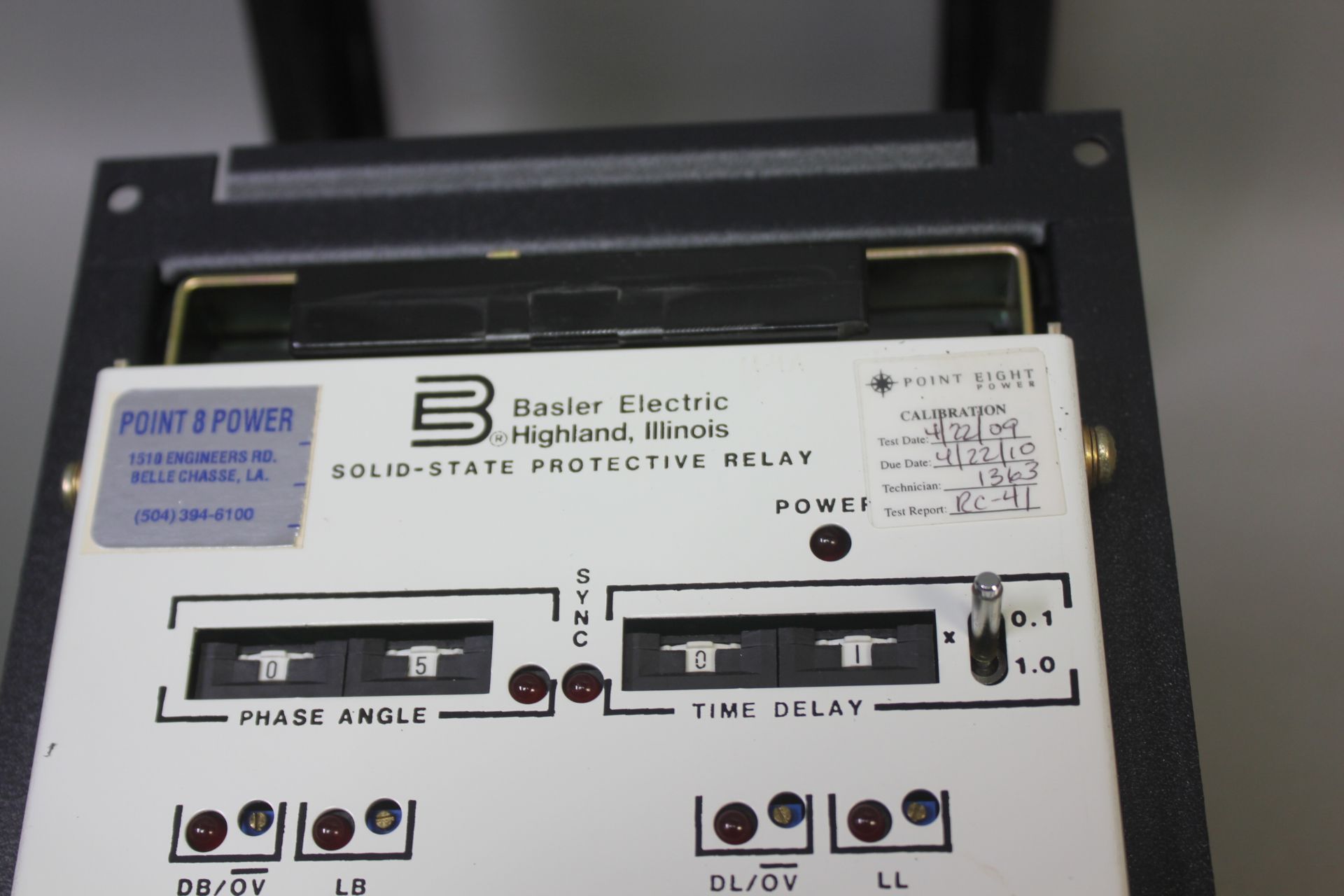 NEW BASLER SOLID STATE PROTECTIVE RELAY - Image 6 of 9