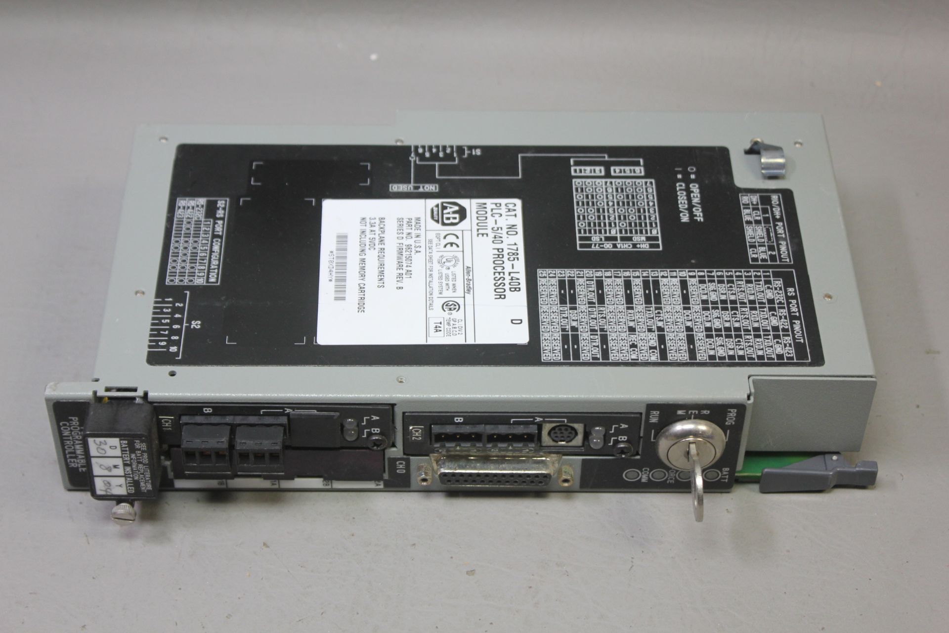 ALLEN BRADLEY PLC PROCESSOR