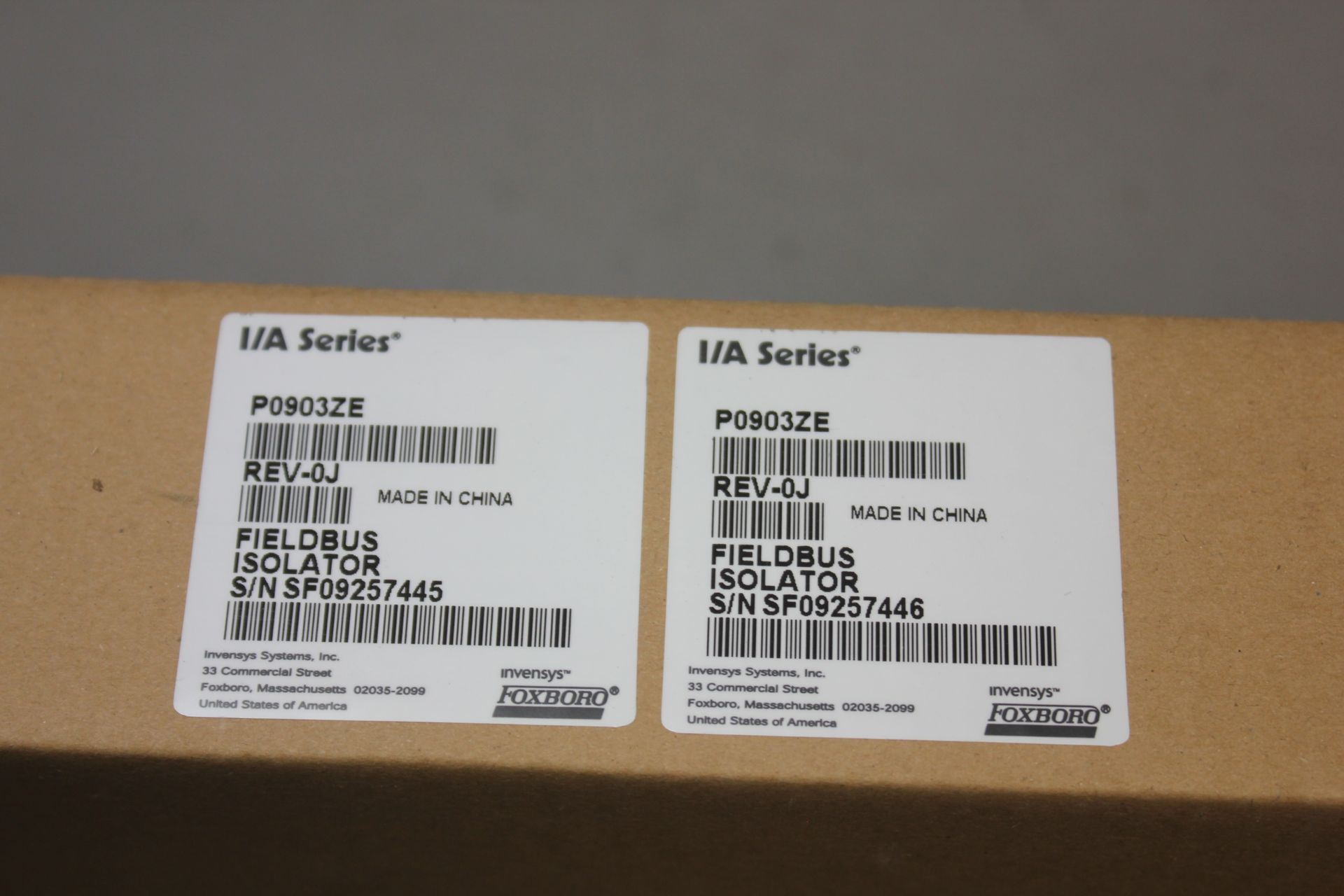 2 NEW FOXBORO/INVENSYS FIELDBUS ISOLATORS - Image 2 of 5