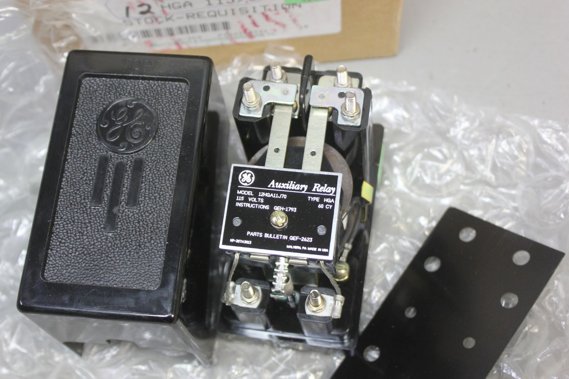 NEW GE AUXILIARY RELAY - Image 6 of 8
