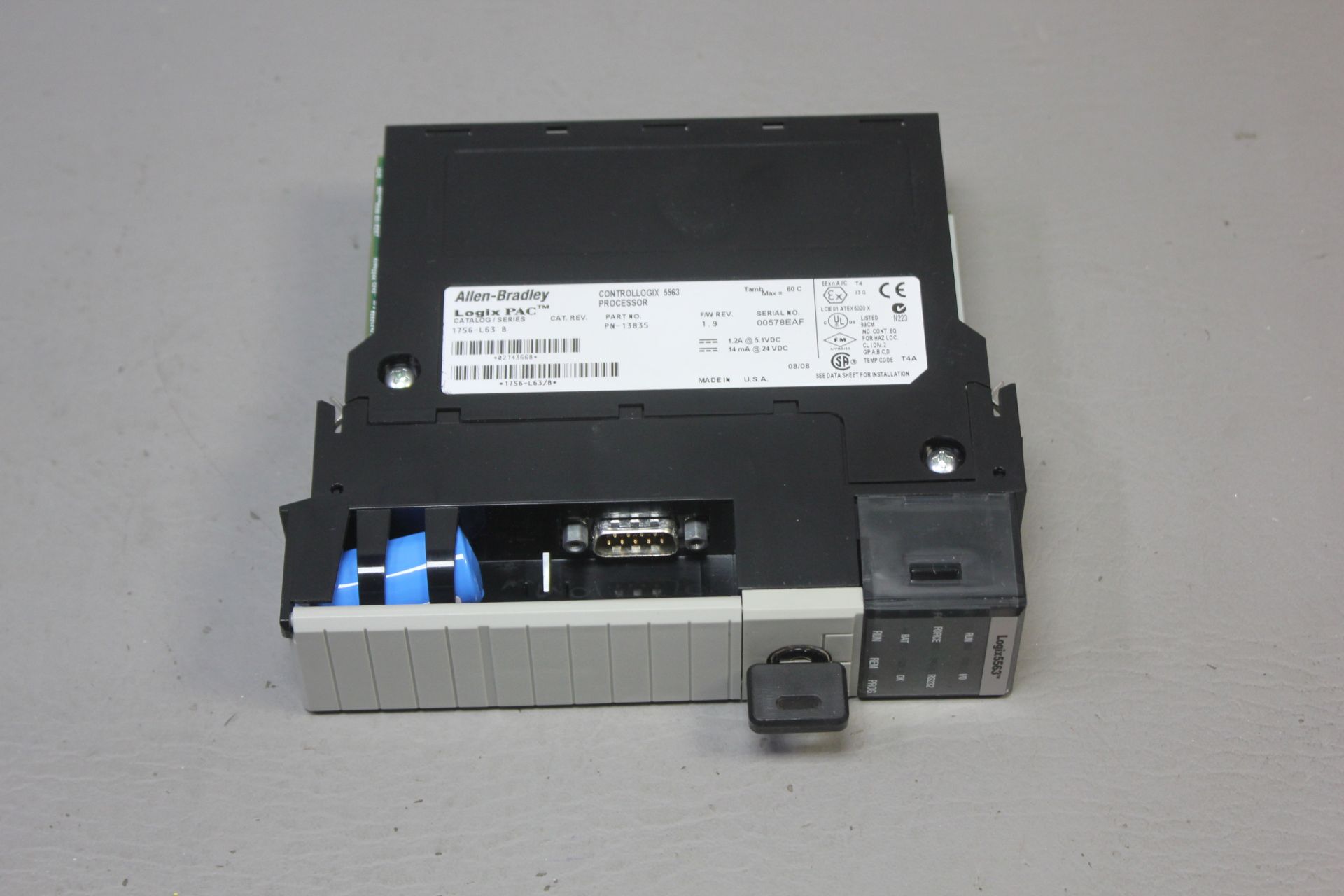 ALLEN BRADLEY CONTROLLOGIX PROCESSOR MODULE