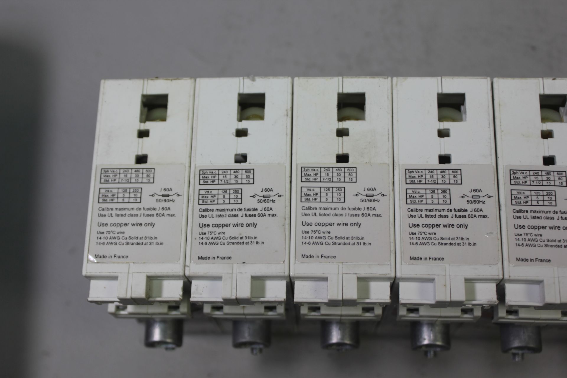LOT OF 7 SIEMENS DISCONNECT SWITCHES - Image 3 of 4