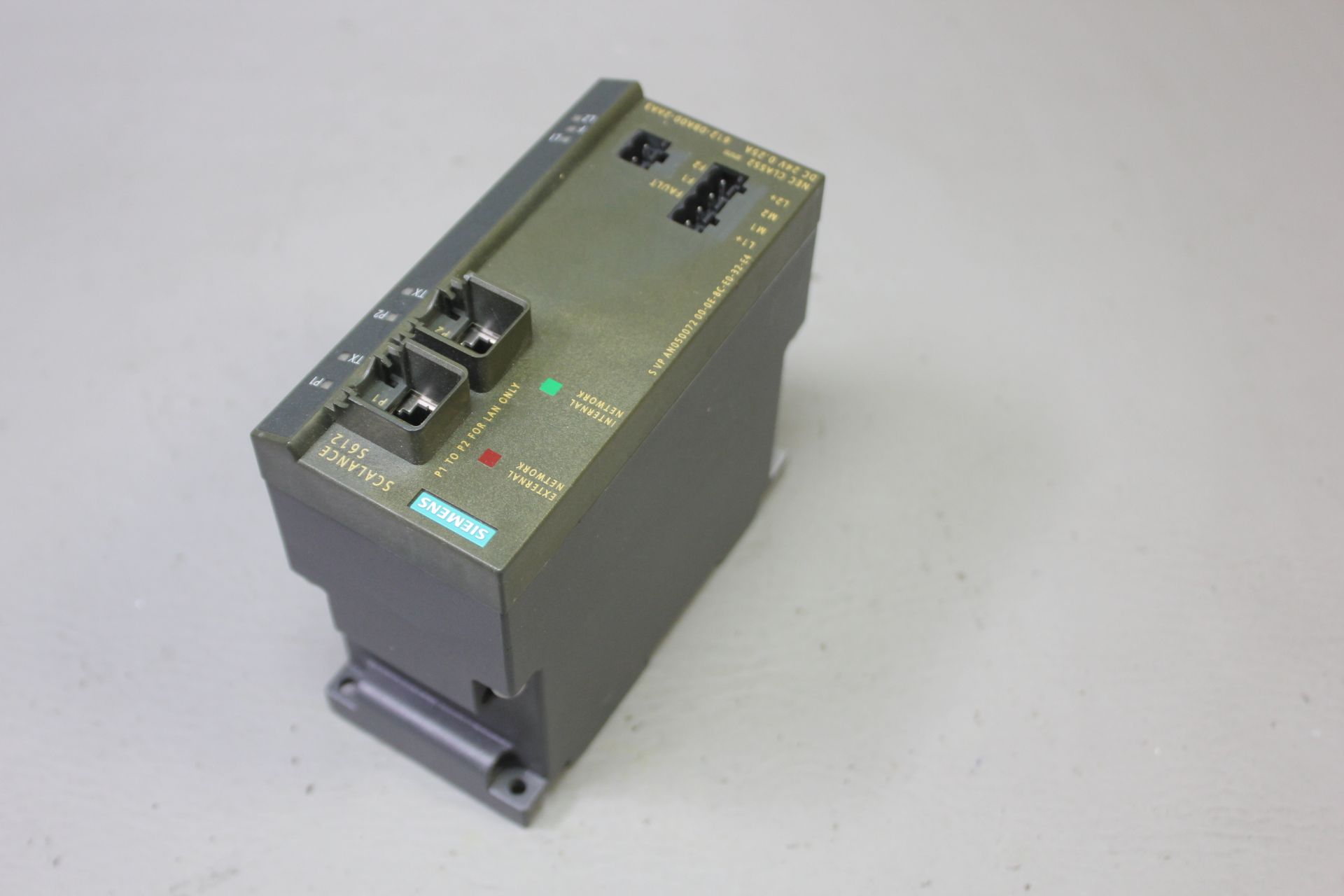 SIEMENS SIMATIC NET SCALANCE S612 SECURITY MODULE - Image 2 of 5