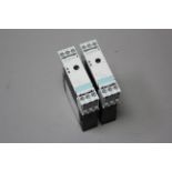 2 UNUSED SIEMENS TIMING RELAYS