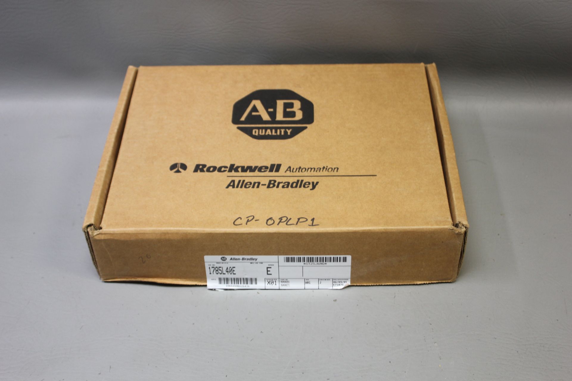 ALLEN BRADLEY ETHERNET PLC-5 CONTROLLER
