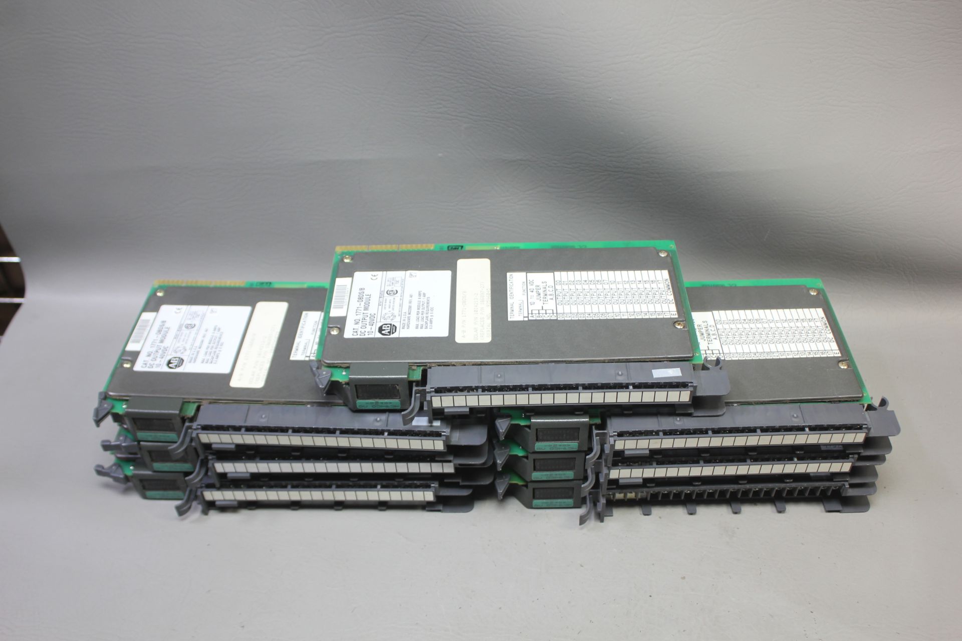 LOT OF 7 ALLEN BRADLEY PLC MODULES