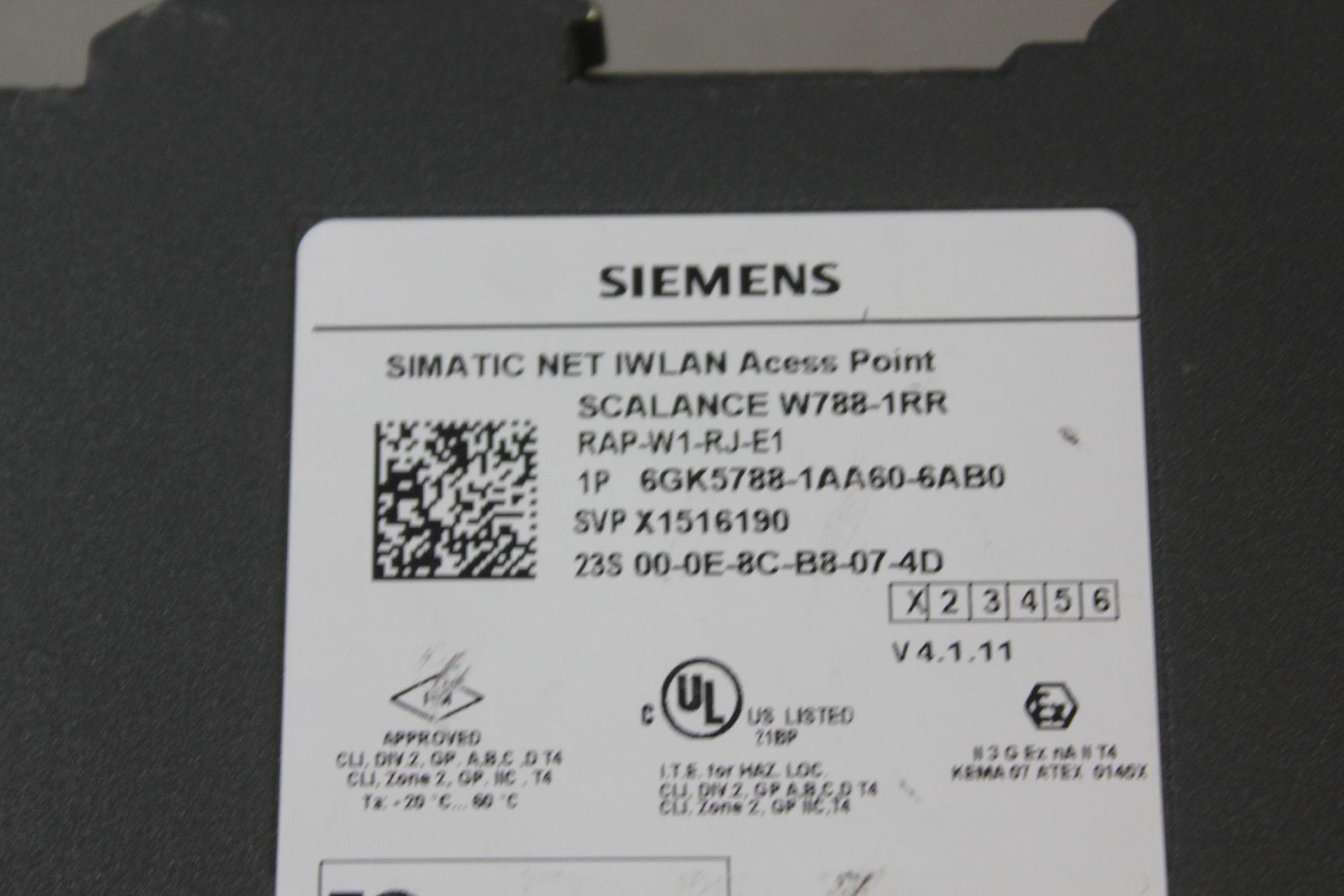 SIEMENS SCALANCE NET IWLAN ACCESS POINT - Image 5 of 5