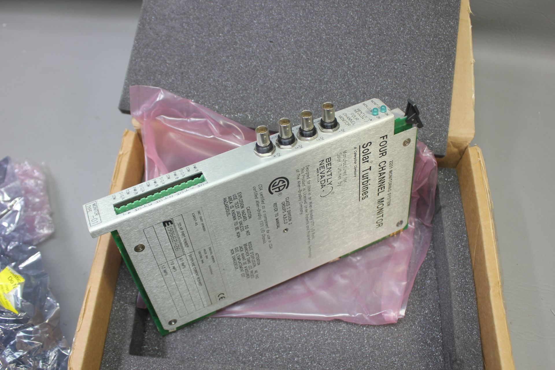 UNUSED BENTLY NEVADA/ALLEN BRADLEY FOUR CHANNEL MONITOR - Image 4 of 7