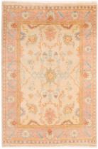 An Oushak rug