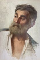 A 19th Century School, Portrait of a bearded gentleman