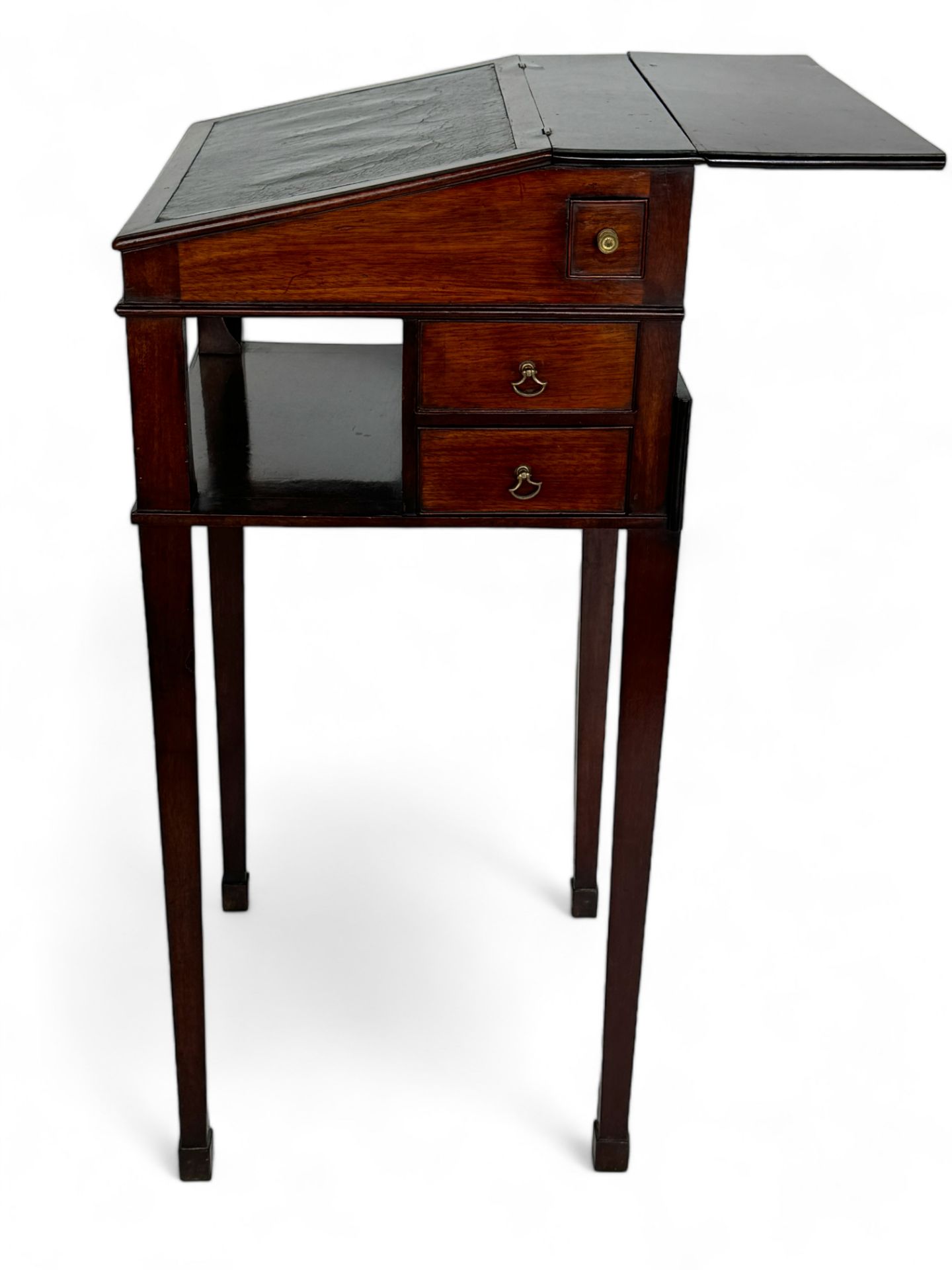 A George III mahogany scholar's table - Image 6 of 6
