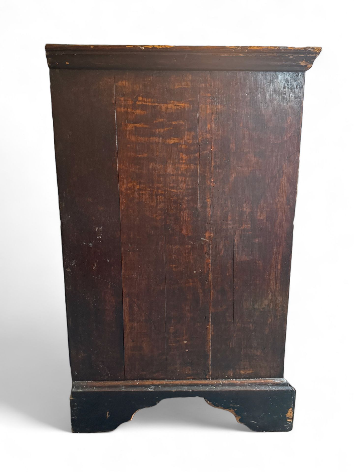 A William and Mary walnut, oak, sycamore and ebony marquetry chest - Image 5 of 6