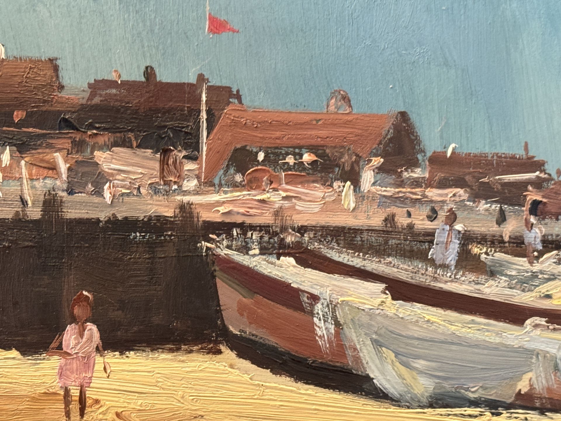 Roy Petley (British b.1950), Boats on the Beach - Image 4 of 6