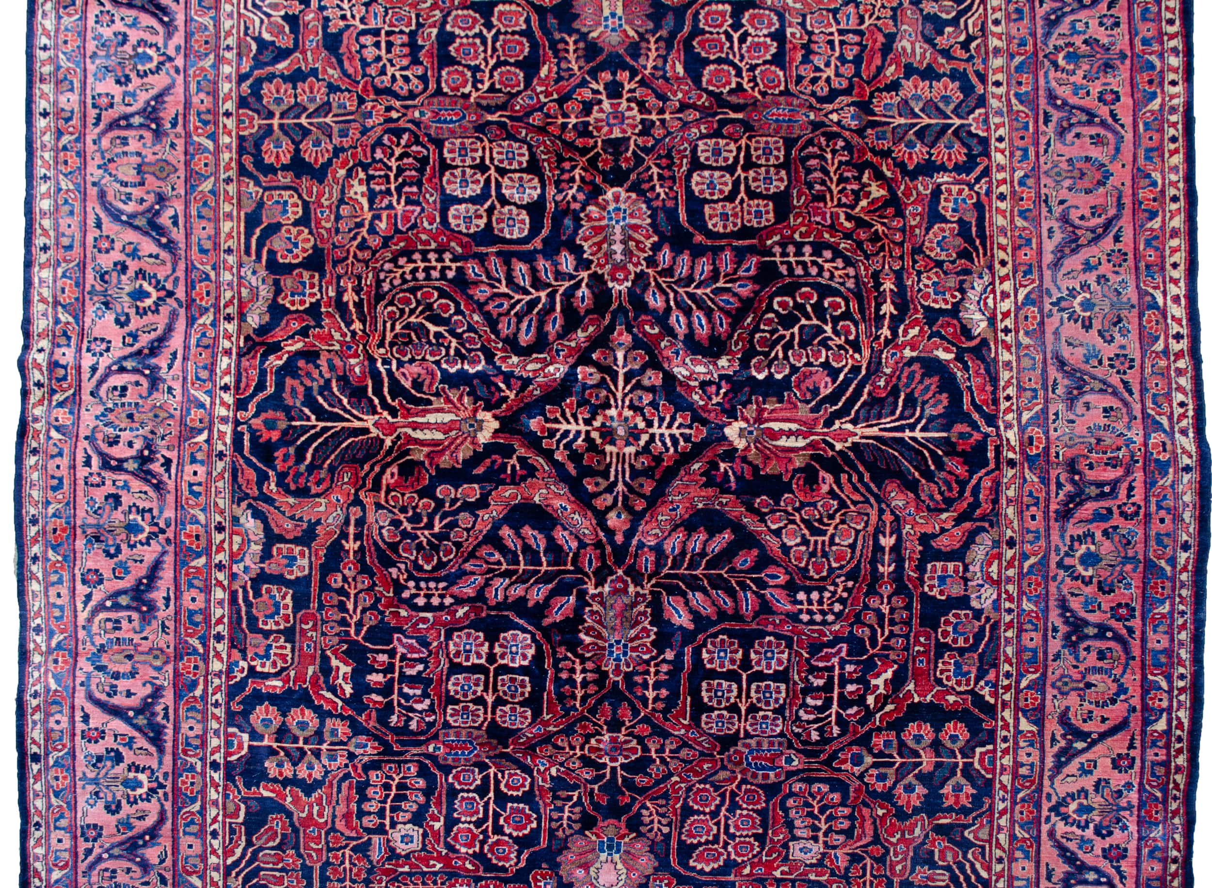 A Sarouk carpet, Persia, circa 1900 - Image 6 of 7