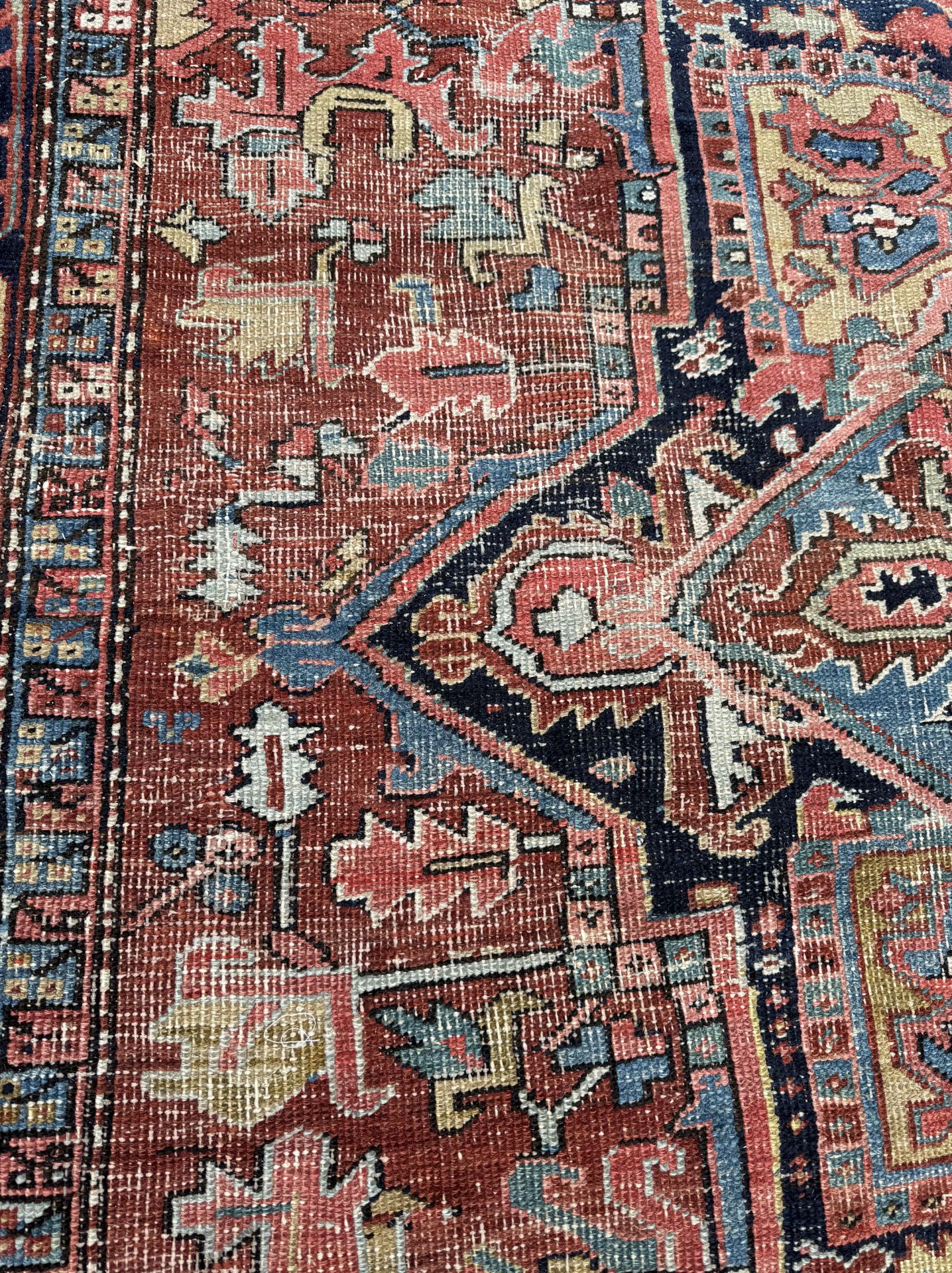 A Heriz carpet, North West Persia, circa 1900 - Image 3 of 11