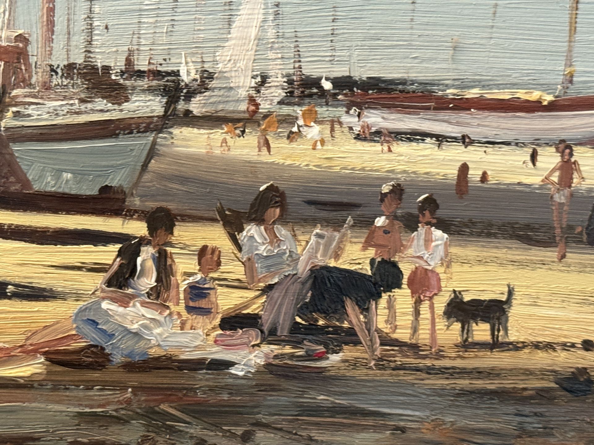 Roy Petley (British b.1950), Boats on the Beach - Image 5 of 6