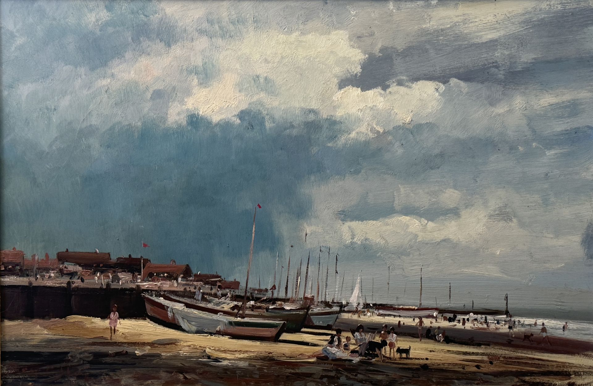 Roy Petley (British b.1950), Boats on the Beach - Image 2 of 6