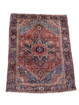 A Heriz carpet, North West Persia, circa 1920