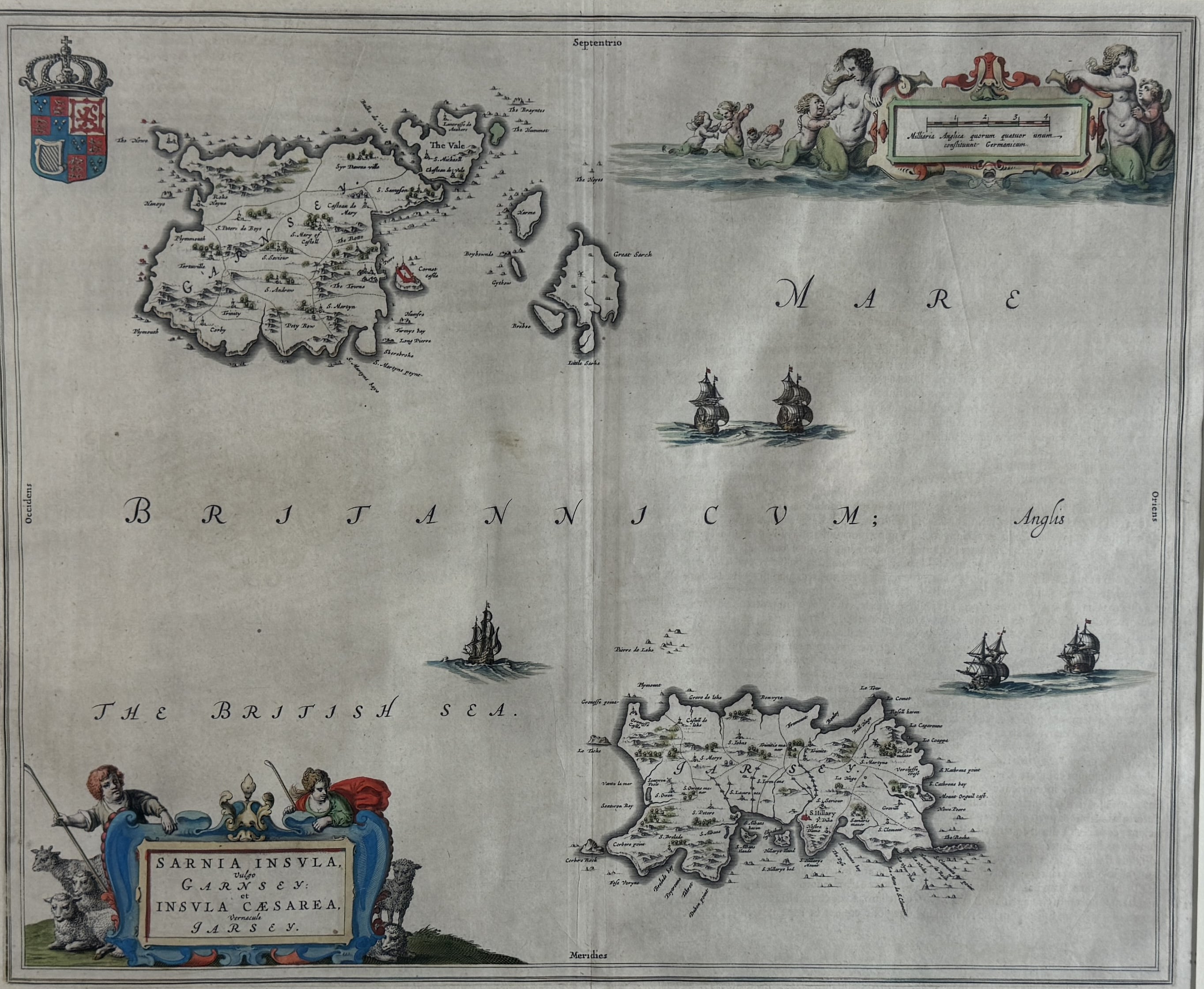 Two framed antique maps of the Channel Islands - Bild 3 aus 10