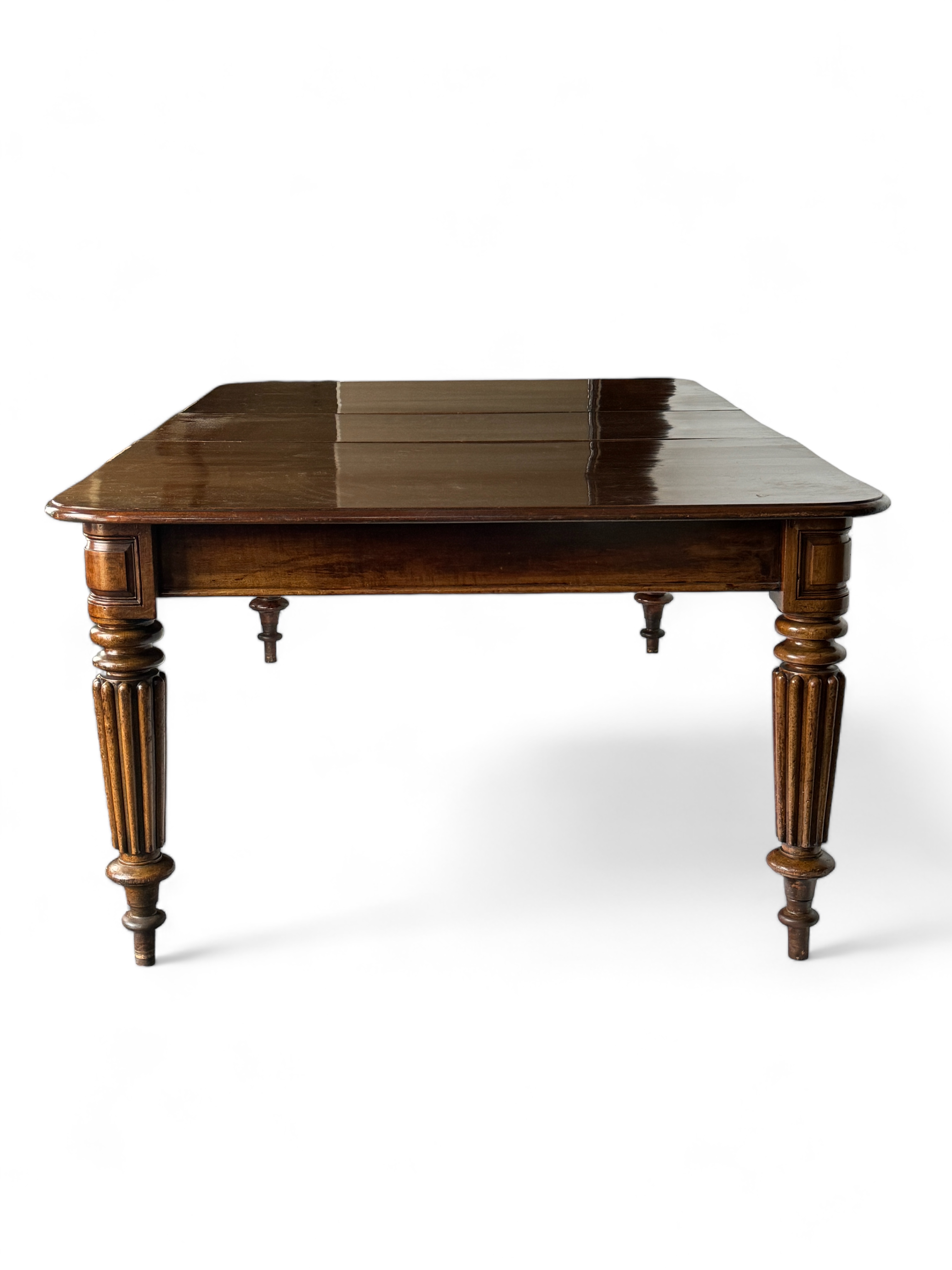 A William IV mahogany dining table - Image 4 of 4