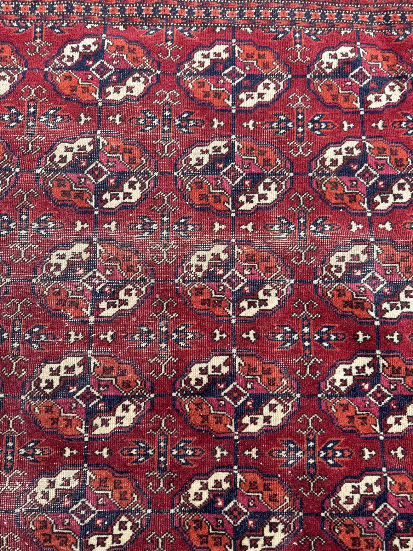 A Tekke Bokhara rug, mid 20th century - Image 9 of 10