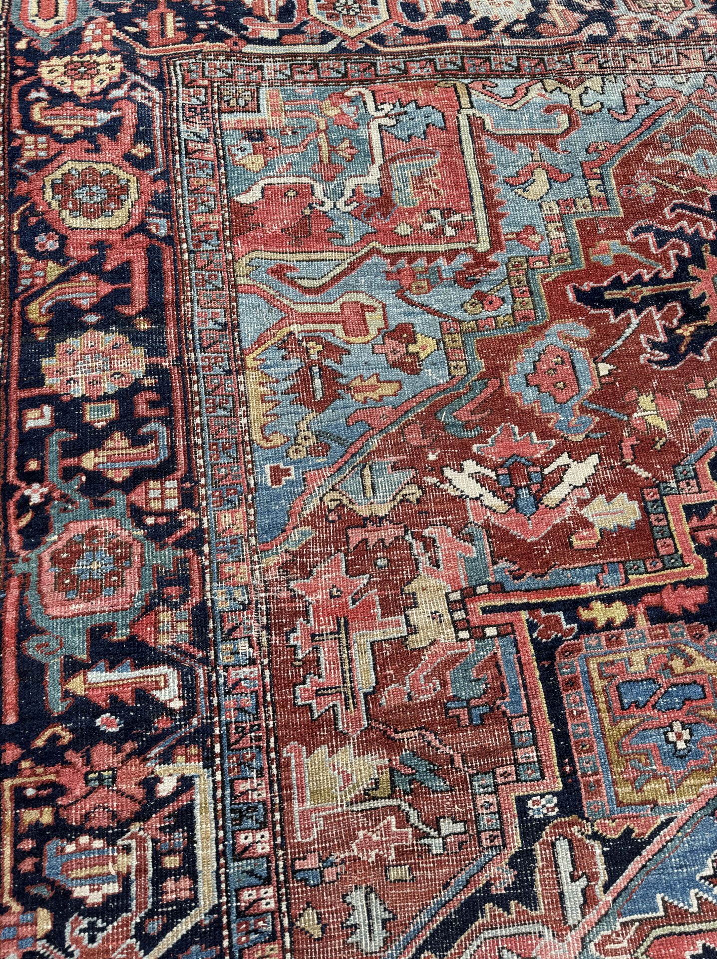 A Heriz carpet, North West Persia, circa 1900 - Image 6 of 11