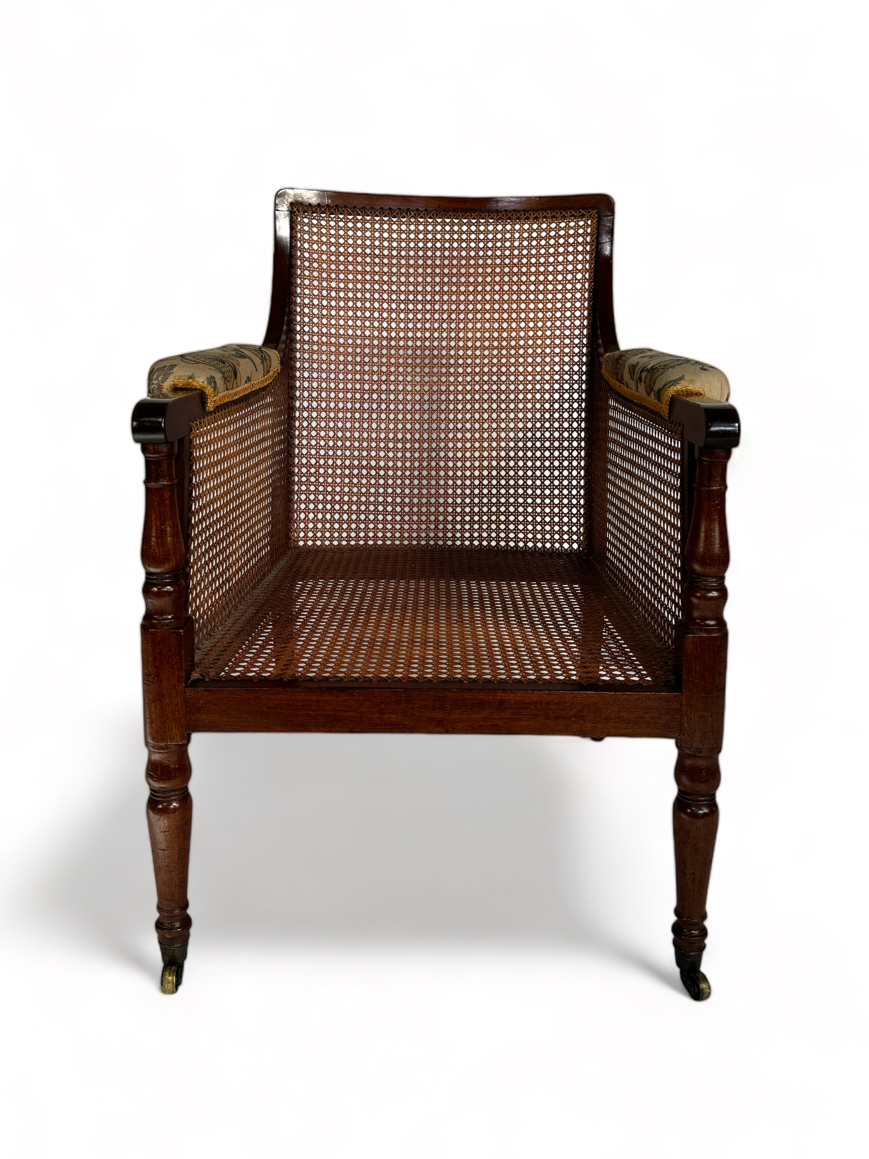 A George IV mahogany library bergere - Image 3 of 4