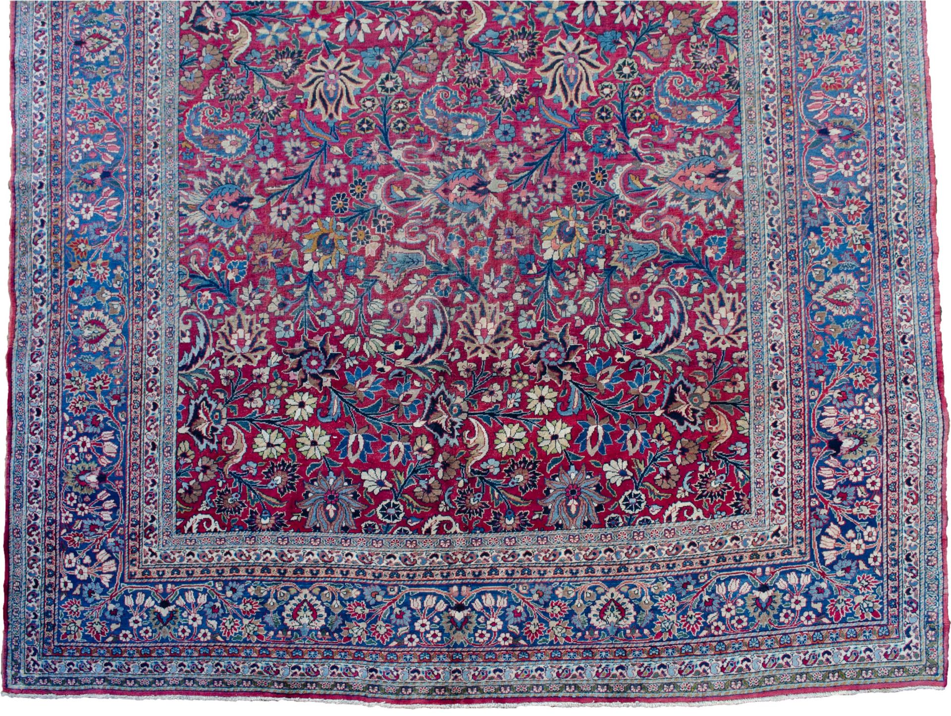 A Mashad carpet, North East Perisa, circa 1900 - Image 4 of 7