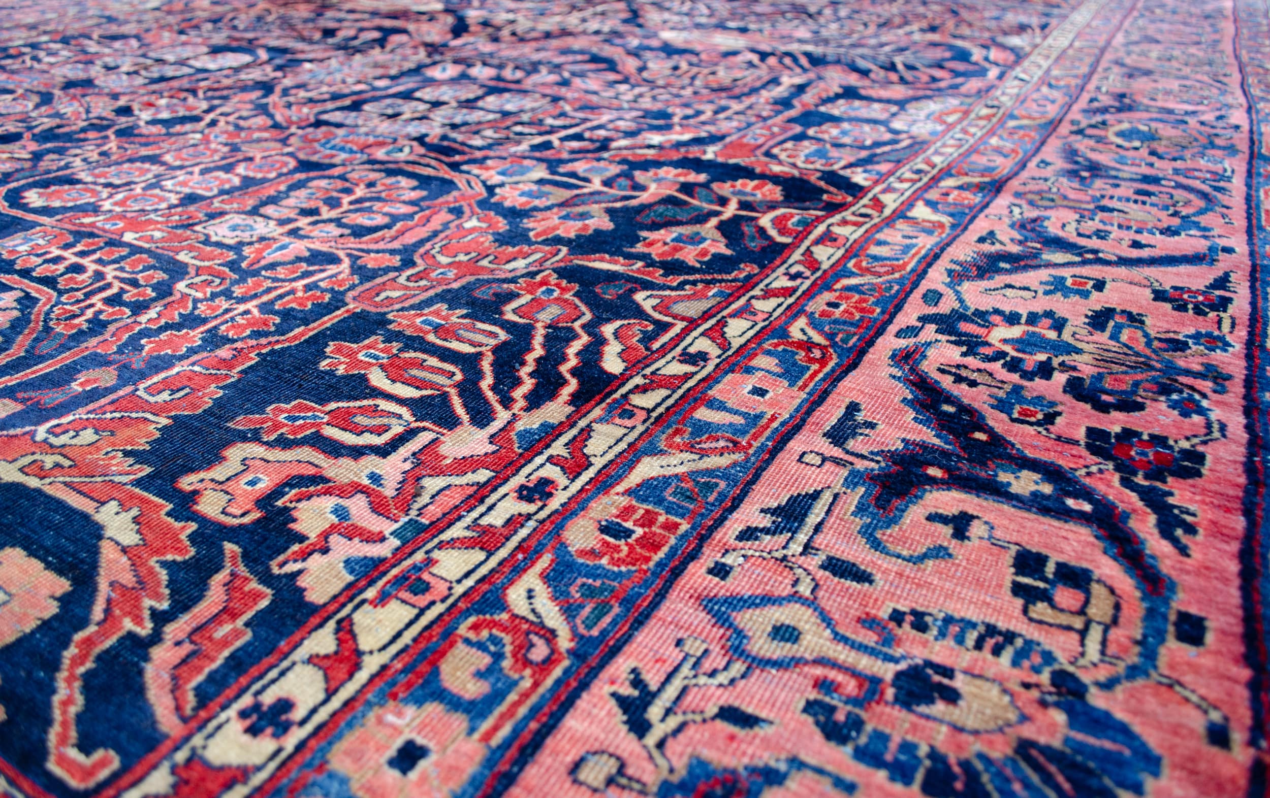 A Sarouk carpet, Persia, circa 1900 - Image 3 of 7