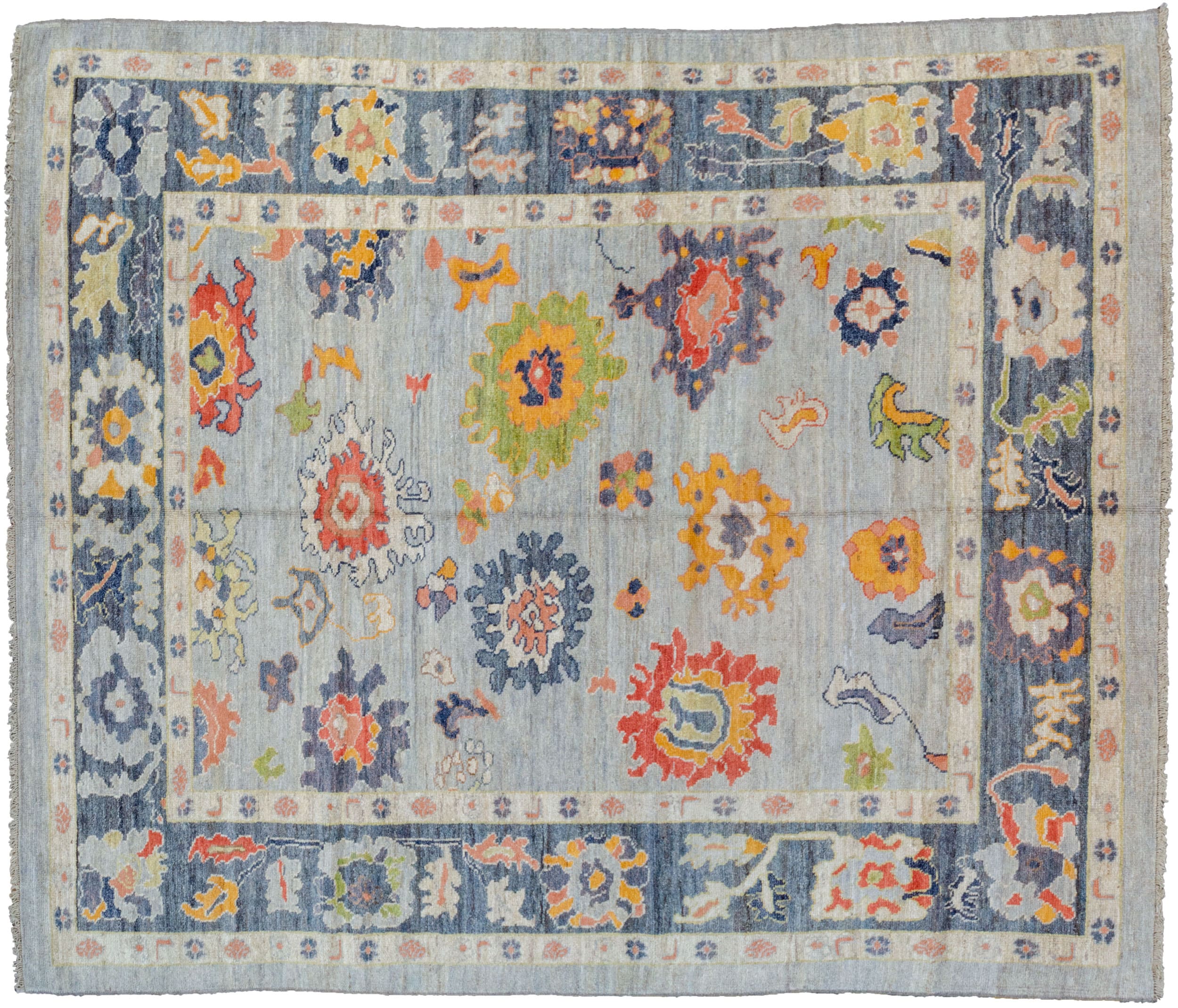 A Ushak carpet - Image 2 of 8