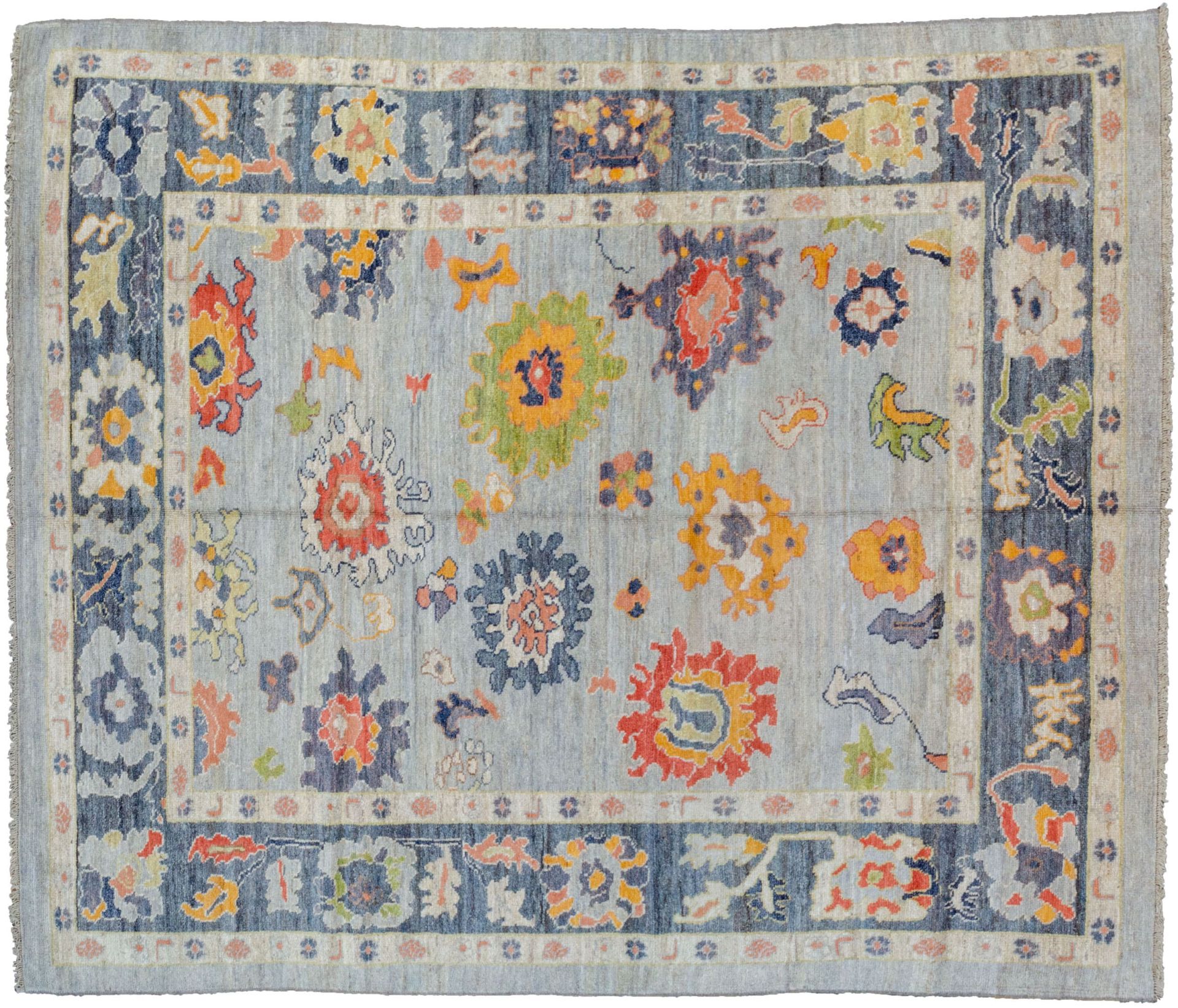 A Ushak carpet - Image 2 of 8