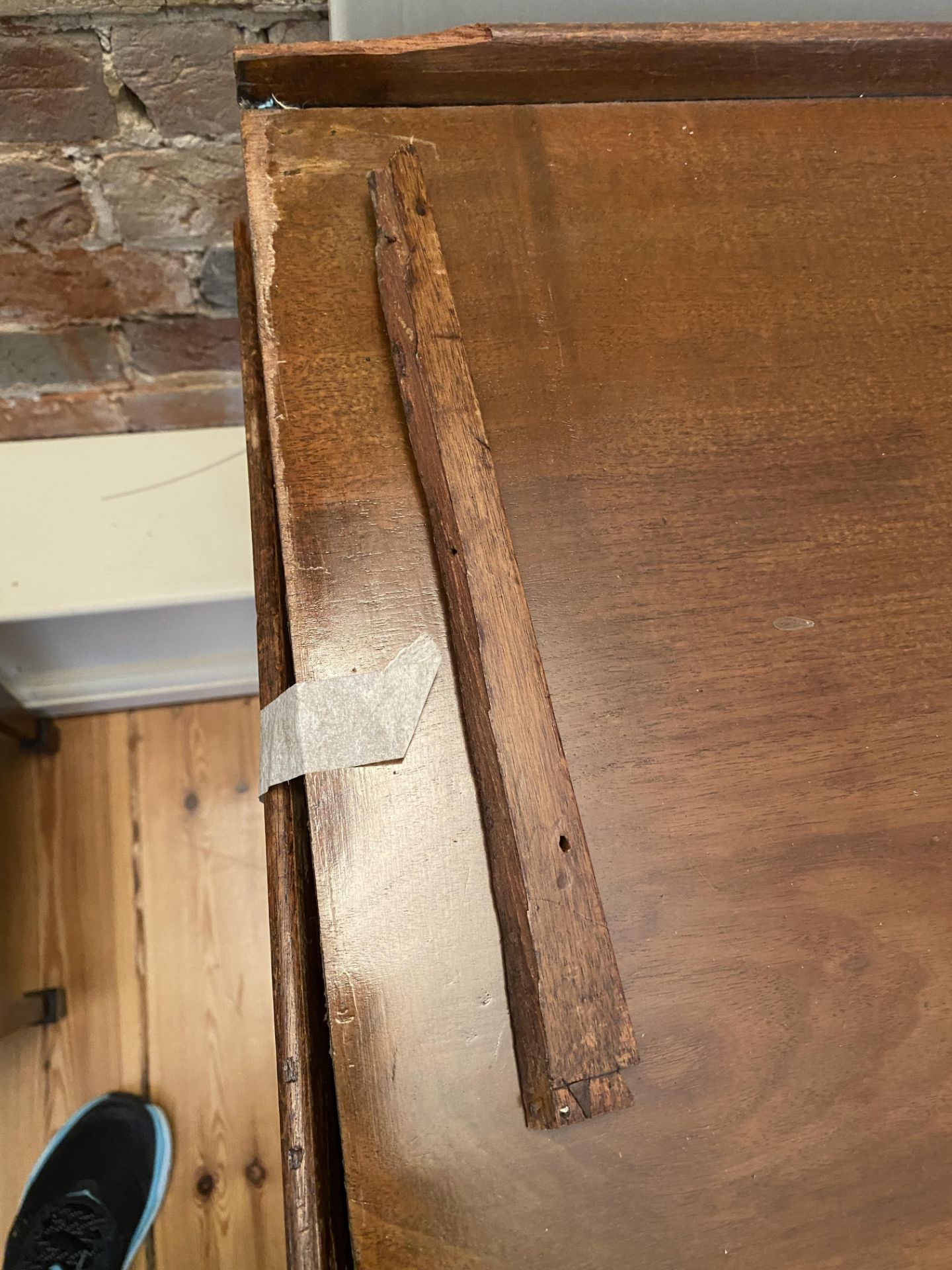 A Regency mahogany dressing table - Image 12 of 13