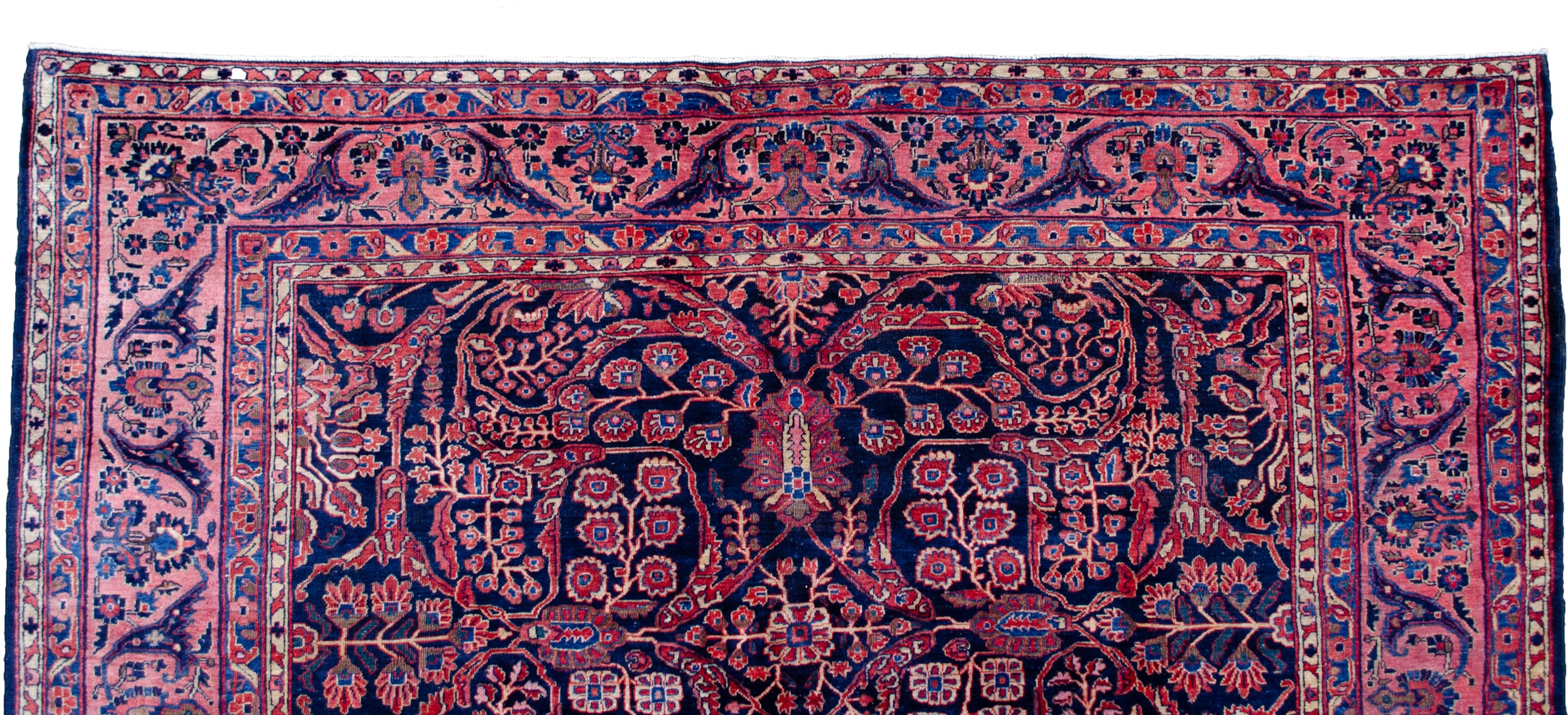 A Sarouk carpet, Persia, circa 1900 - Image 5 of 7