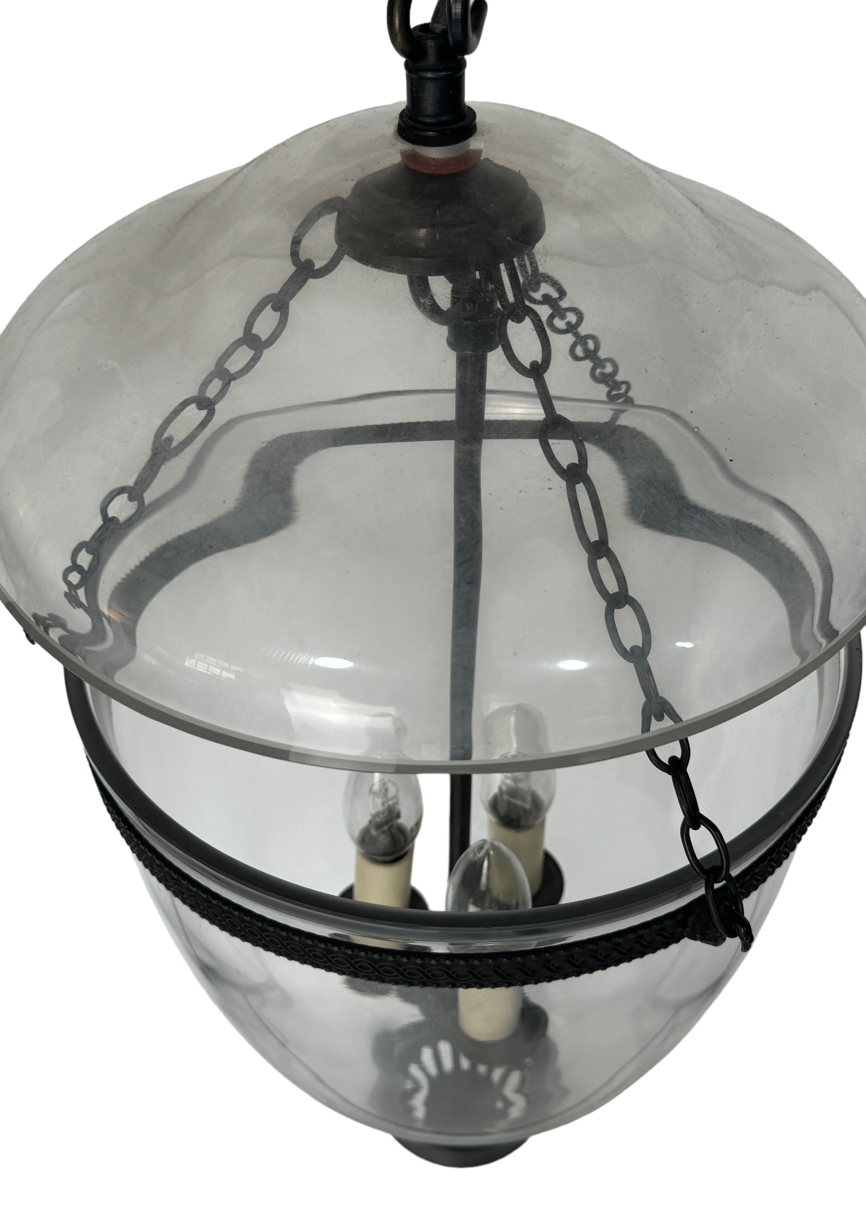 A Regency style Vaughan 'Glass Globe' hall lantern - Image 2 of 4