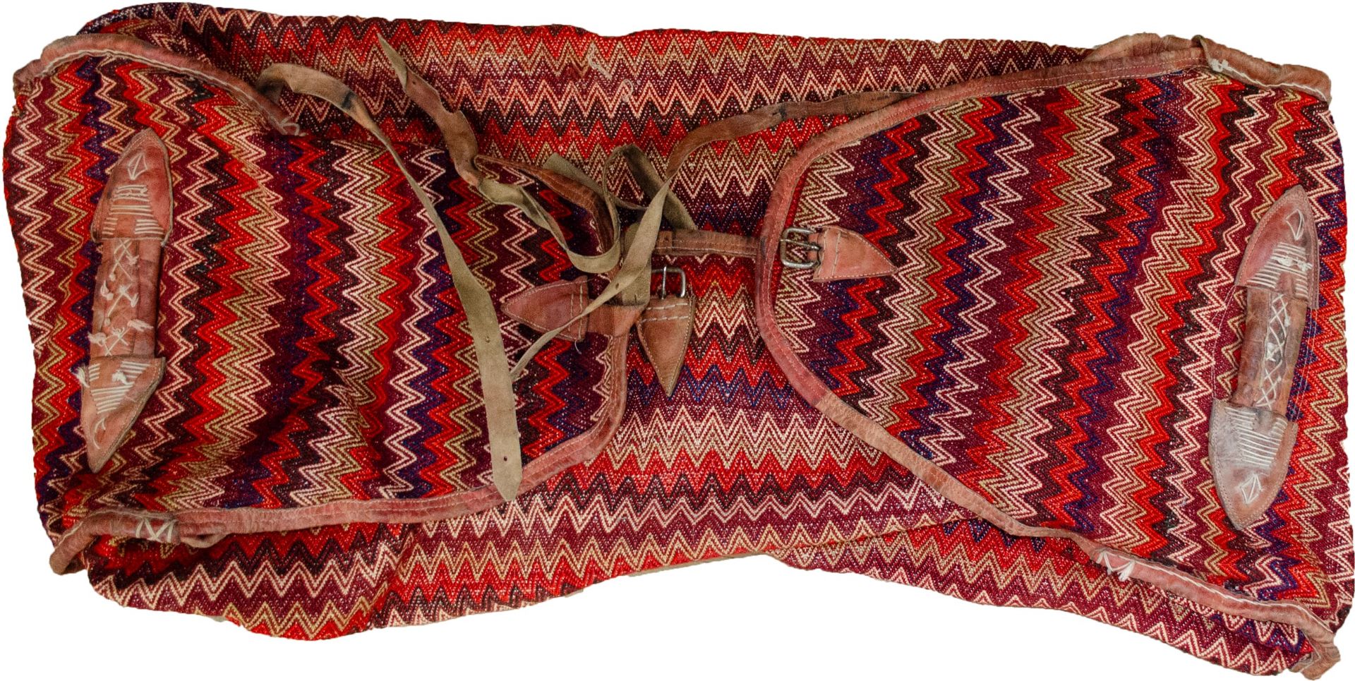A Qashqai bedding bag, circa 1950