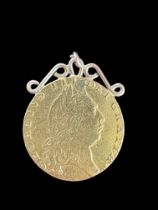 A George III gold ‘spade’ guinea, 1797