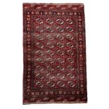 A Tekke Bokhara rug, mid 20th century