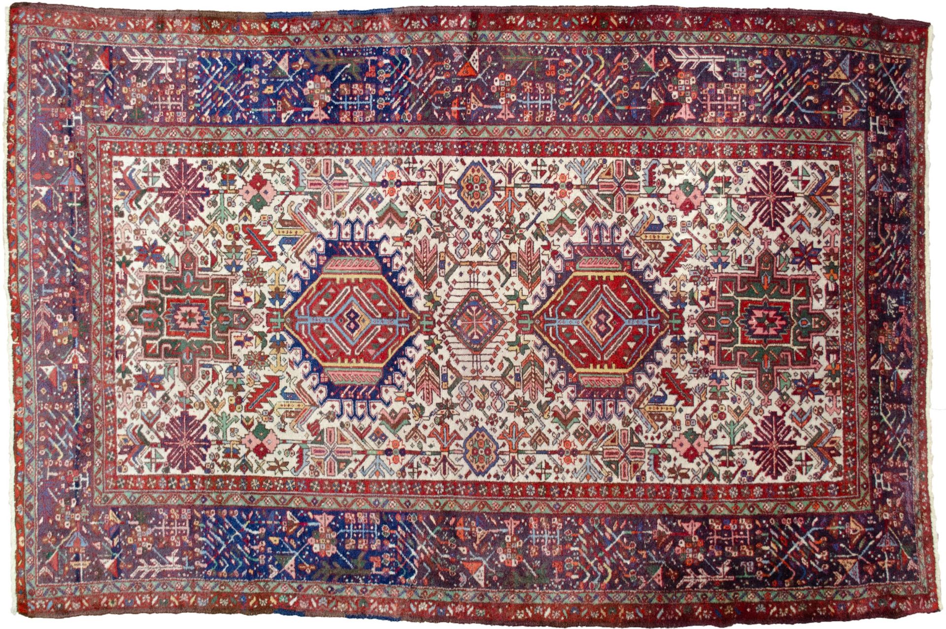 A vintage Karaja rug, circa 1940 - Image 2 of 5