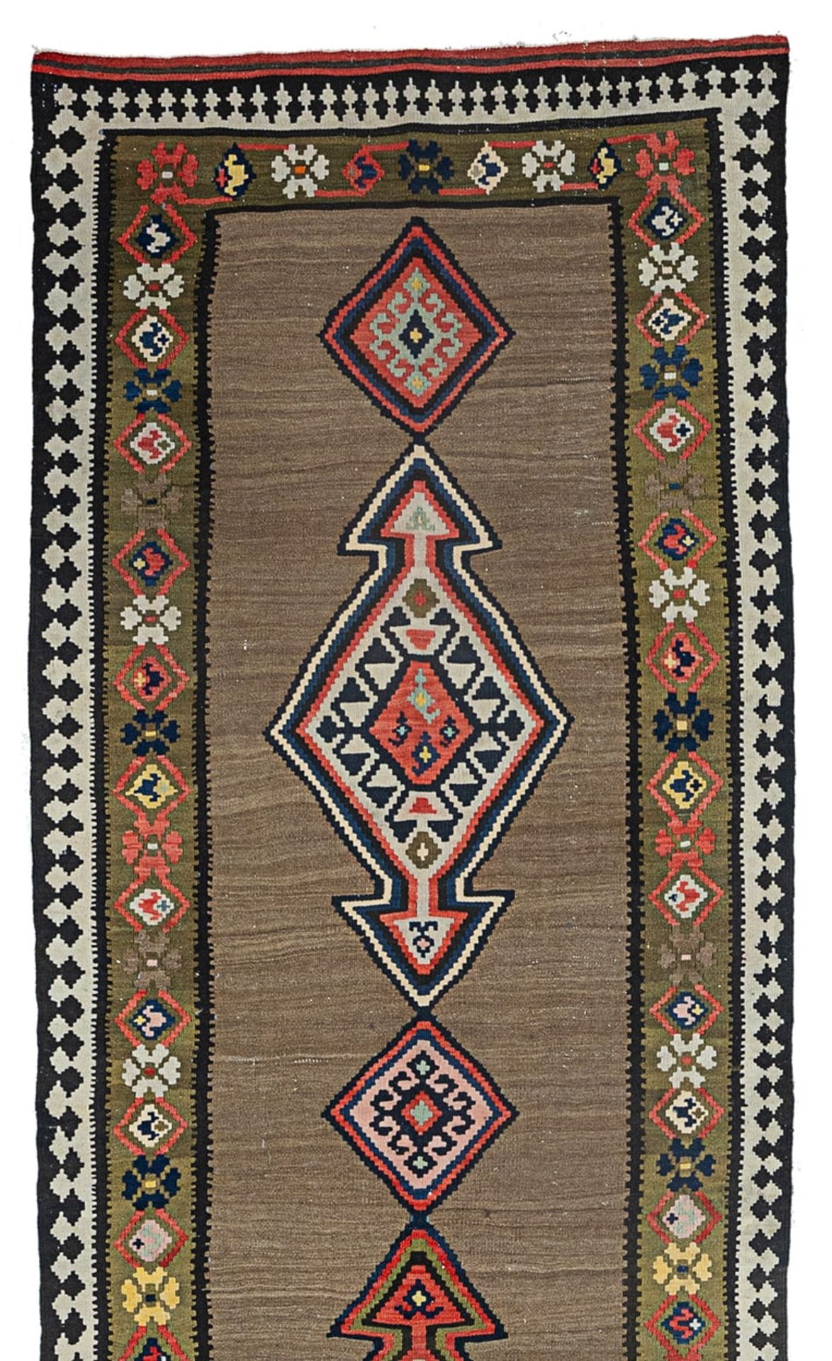 A Shahsavan kilim, circa 1900 - Image 3 of 6