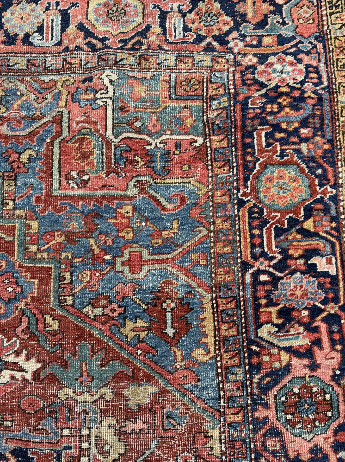 A Heriz carpet, North West Persia, circa 1900 - Image 5 of 11