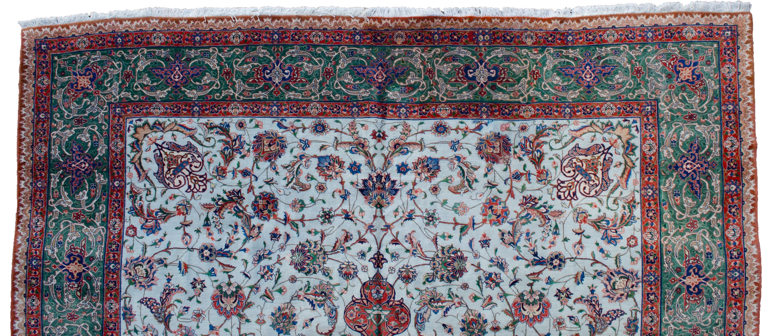 A vintage Tabriz carpet, North West Persia, circa 1980 - Image 6 of 8