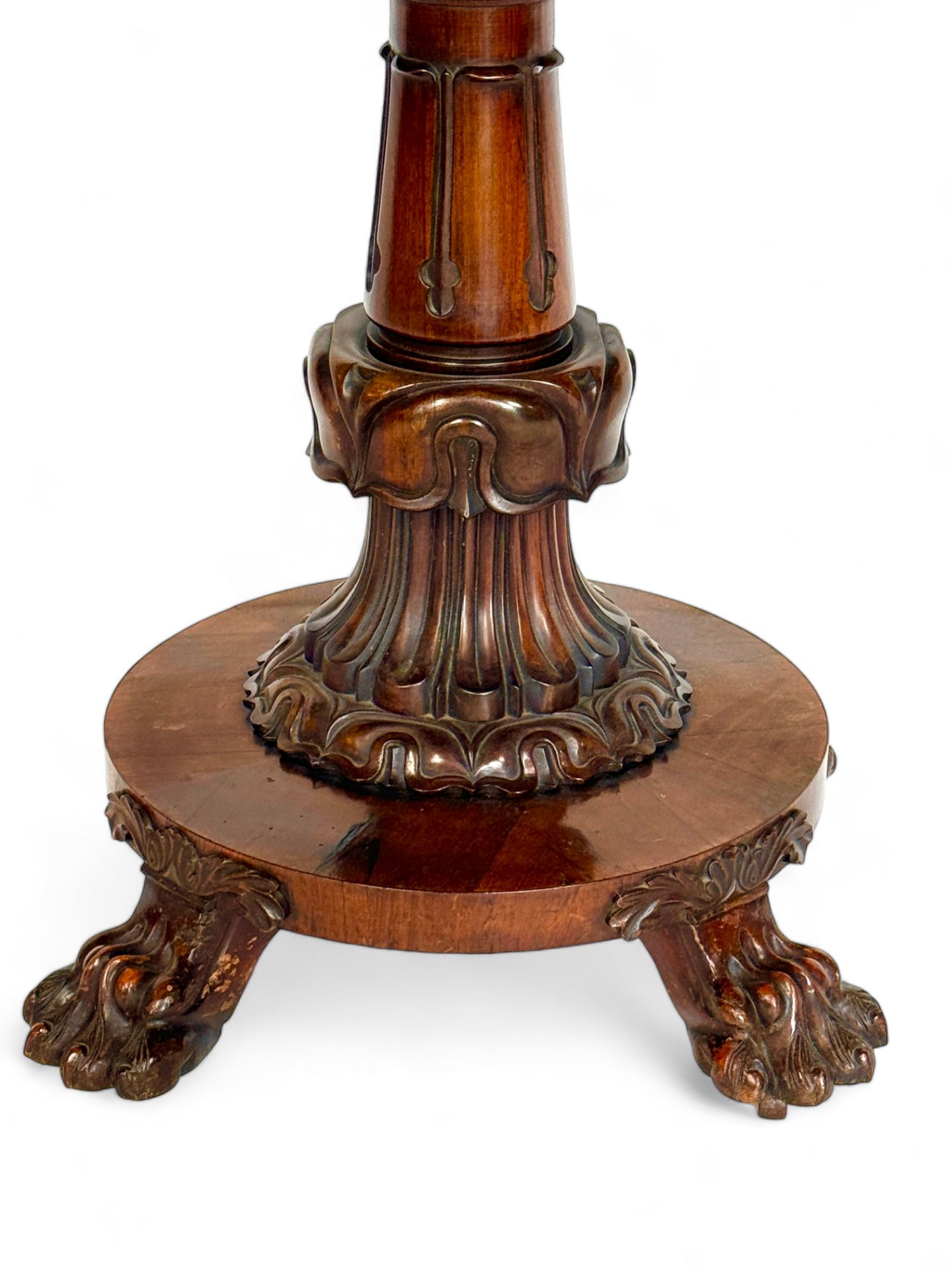 A Victorian rosewood card table - Image 3 of 5