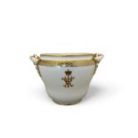 Of Royal Interest: A Mortlock China of Regent St white porcelain and gilt sugar bowl made for Queen