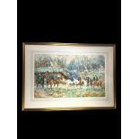 F.A.Tillyer? (early 20th century British School), Hunting Scene