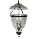 A Regency style Vaughan 'Glass Globe' hall lantern