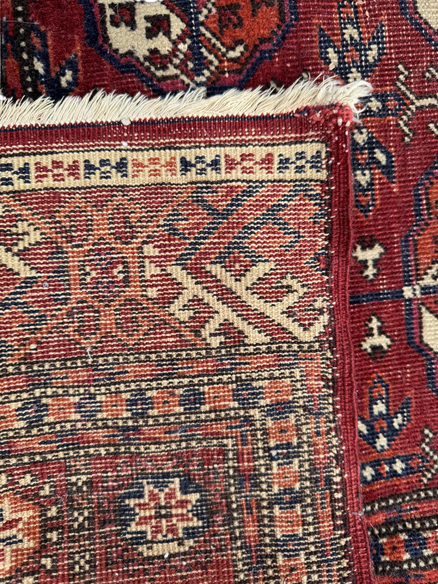 A Tekke Bokhara rug, mid 20th century - Image 10 of 10