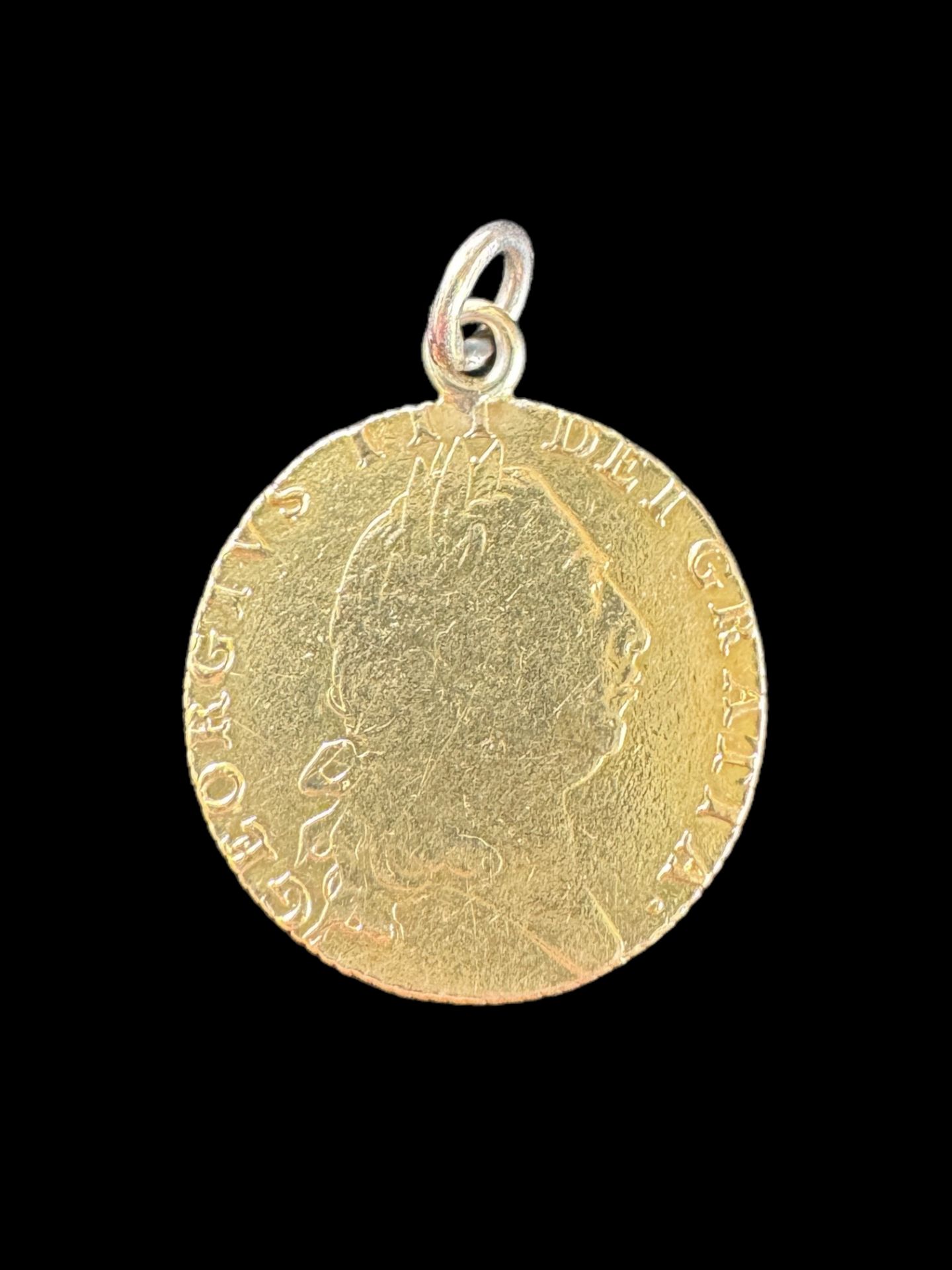 A George III gold ‘spade’ guinea, 1793 - Image 2 of 2