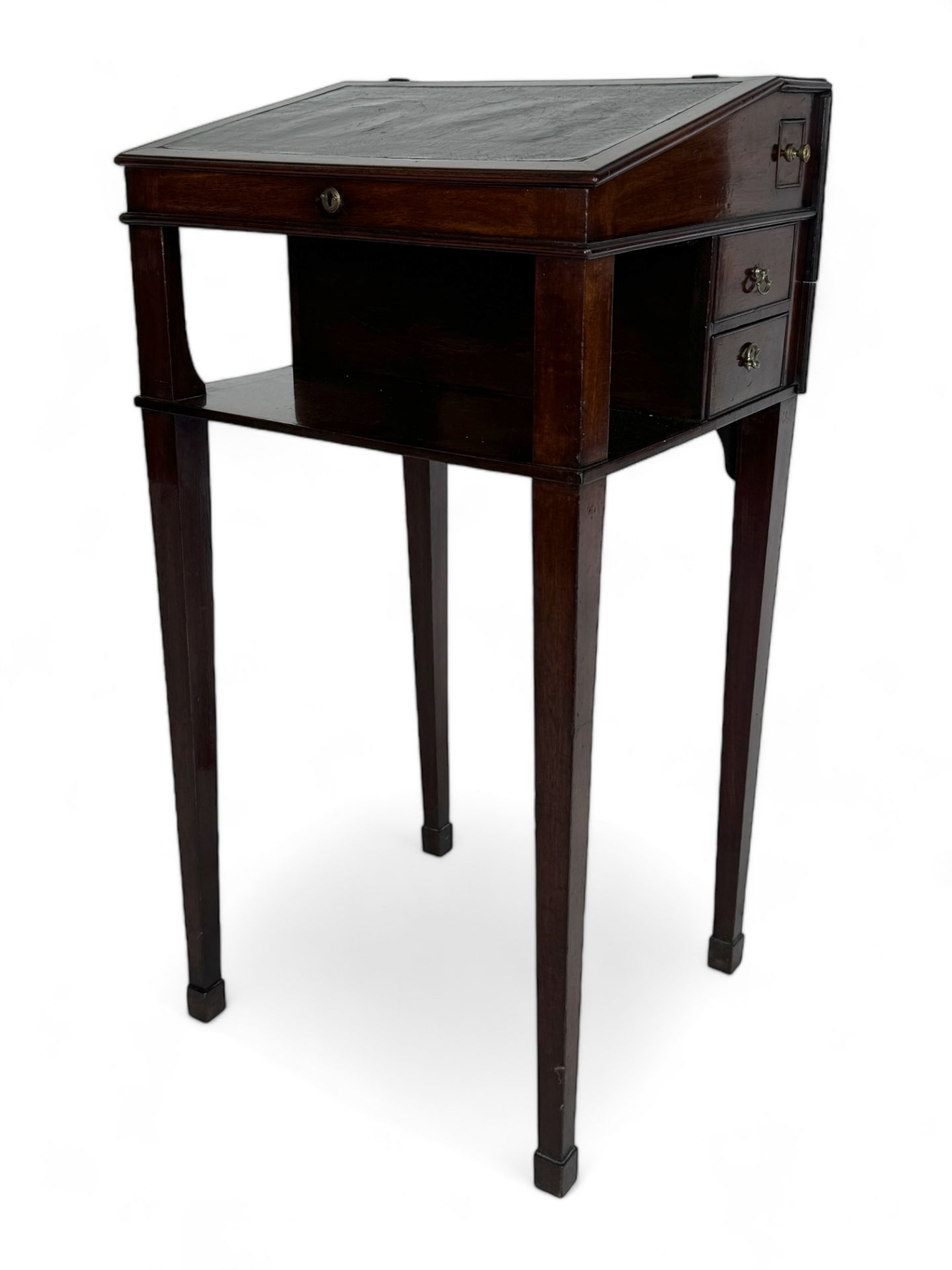 A George III mahogany scholar's table - Image 2 of 6