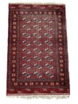 A Tekke Bokhara rug, mid 20th century