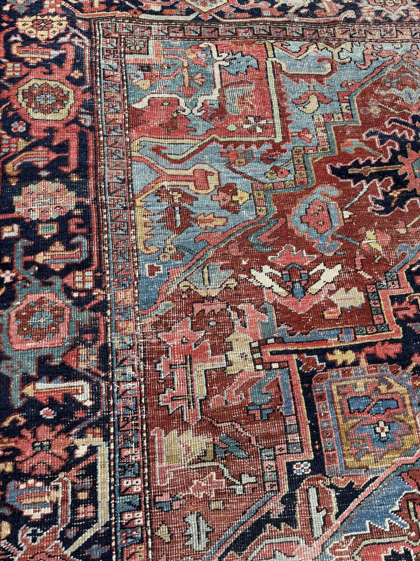 A Heriz carpet, North West Persia, circa 1900 - Image 7 of 11